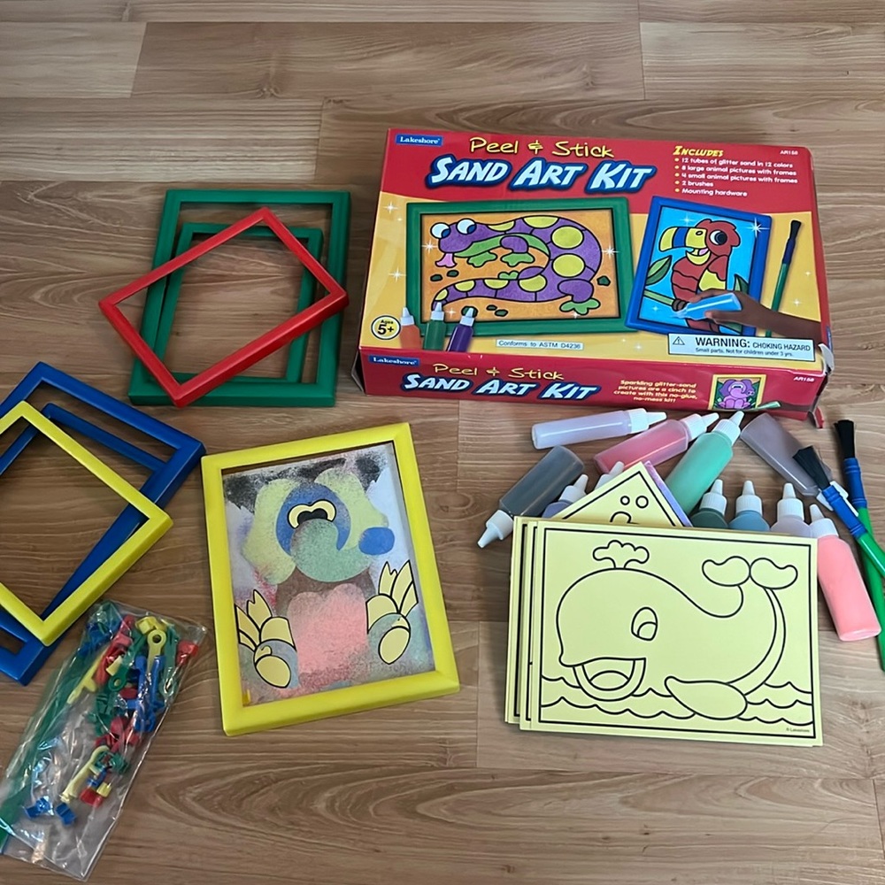 Lakeshore Sand Art Kit